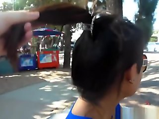 Thai hooker picked up and raw dogged hard