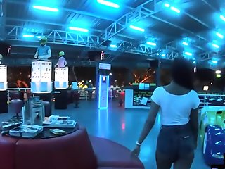 Big ass Asian GF made a homemade porn video after go karting with the BF